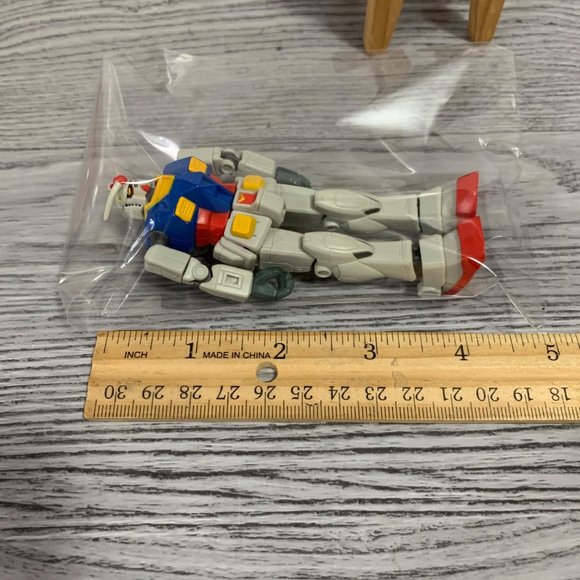 Vintage Bandai 2001 Mobile Suit RX 78 G Fighter Poseable Take Apart Figurine - Picture 3 of 3
